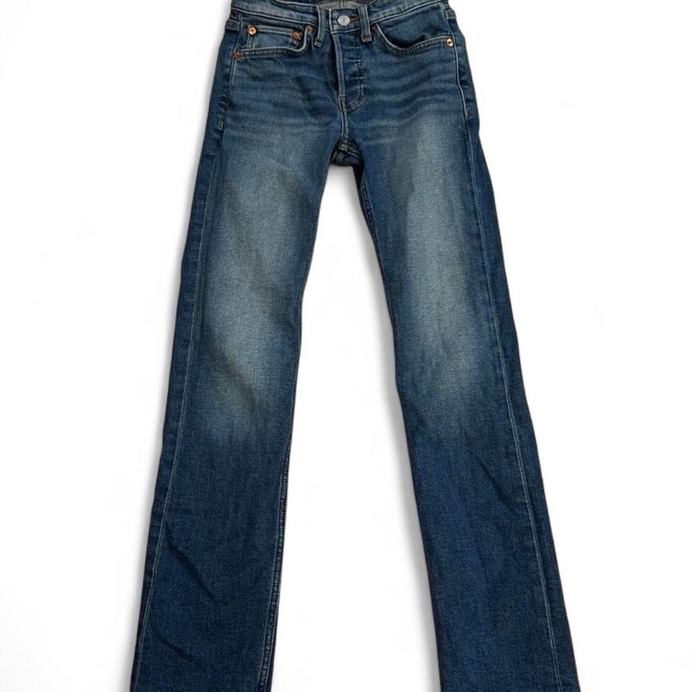 RE/DONE x Pamela Anderson “The Anderson” jeans in blue denim, size 23